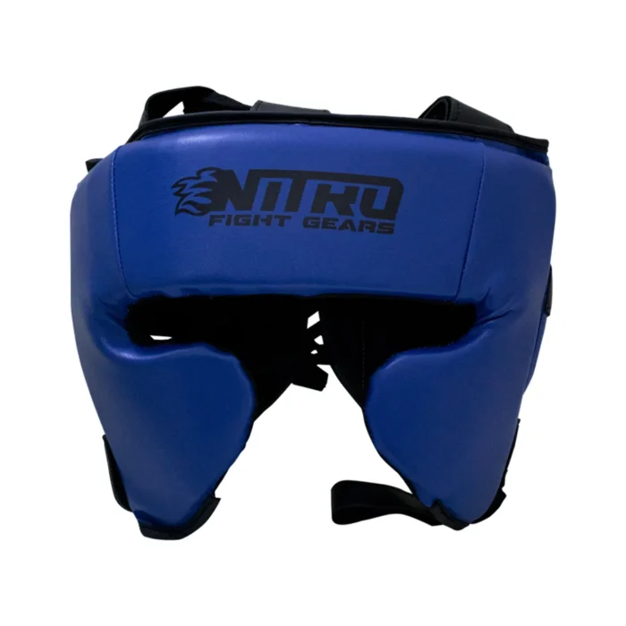 Nitro Blue Head Guard Boxing