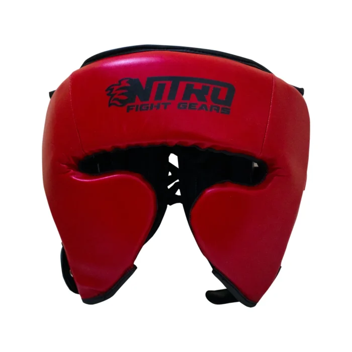 Nitro Red Head Guard Boxing