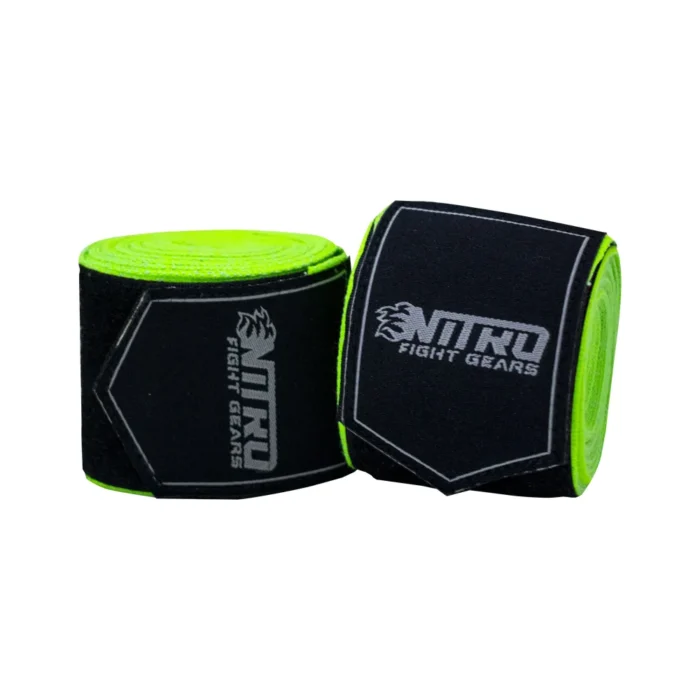 Nitro X Green Boxing Hand Wraps